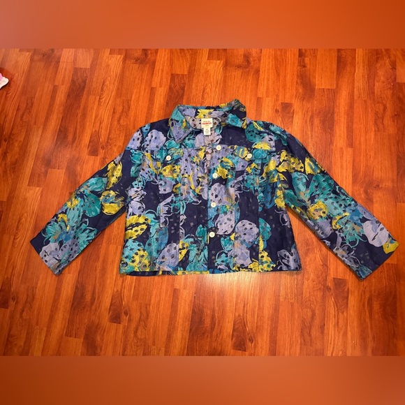 Ruby Rd. Multicolor Abstract Button-Up Shirt - Picture 9 of 9